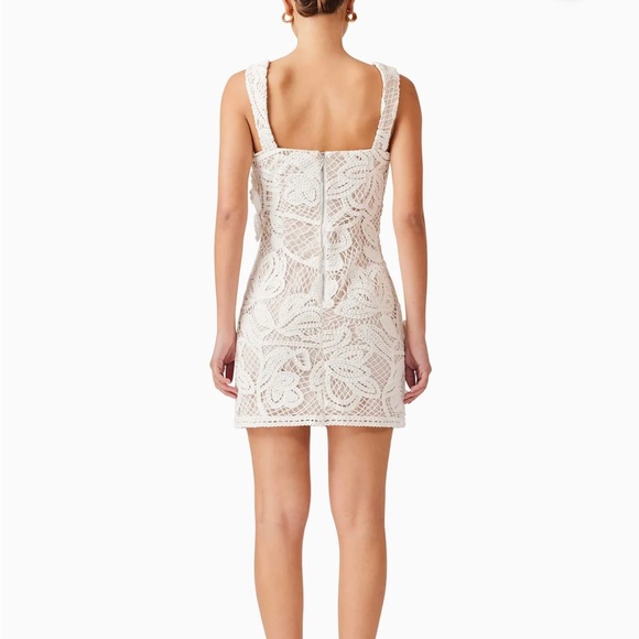 NWT Kyra Crochet Mini Dress - Picture 3 of 5